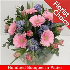 Florist Choice Hand-Tied in Water 2